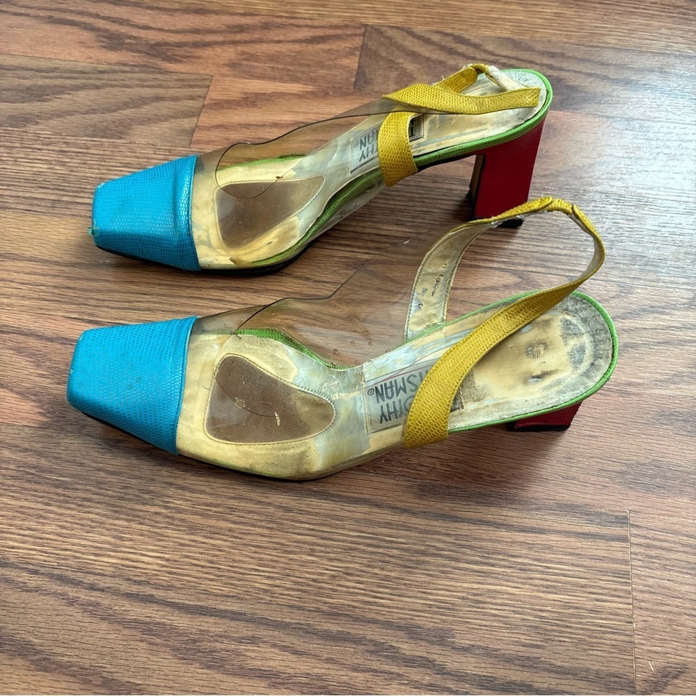 Vintage timothy hitsman heels - Picture 2 of 5